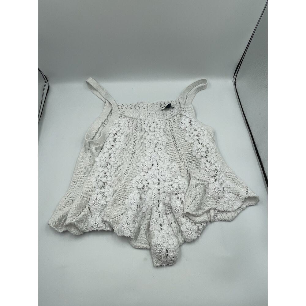 American Eagle Lace Style Tank Top Size Medium